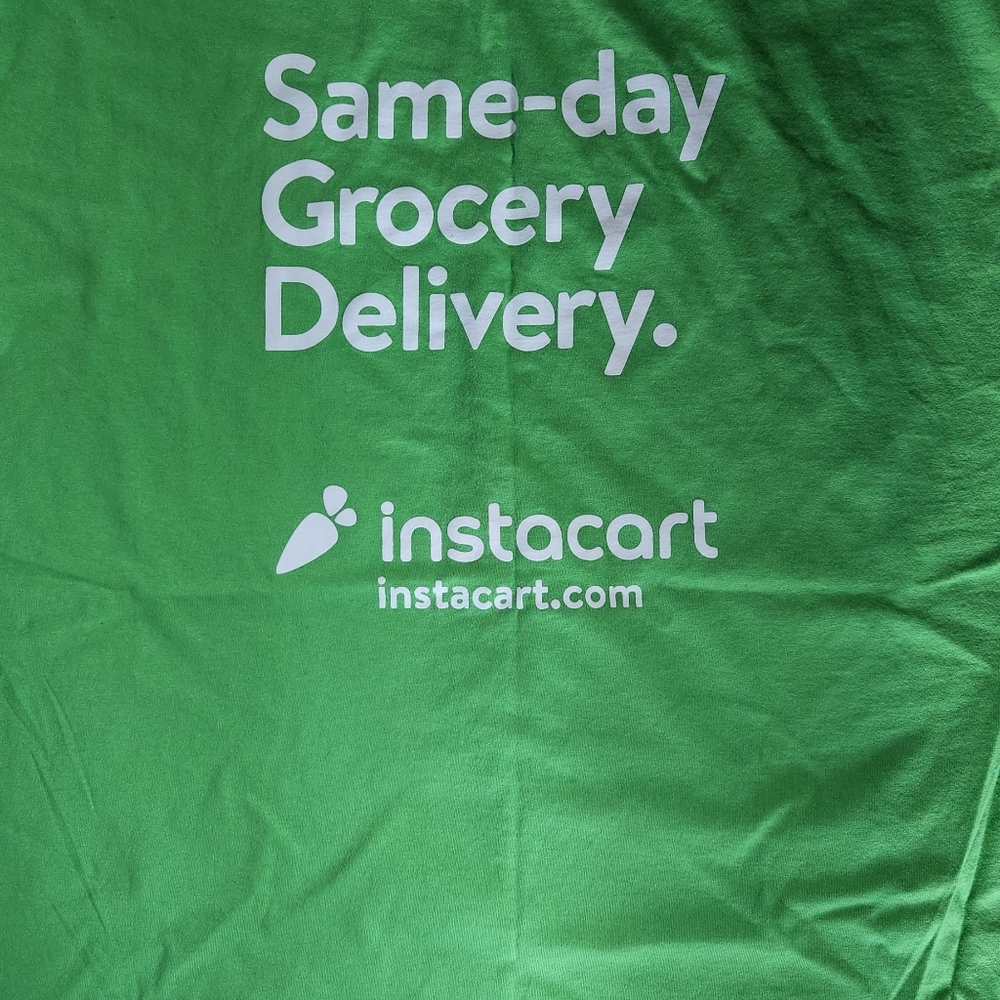 Instacart shirt & Lanyard
